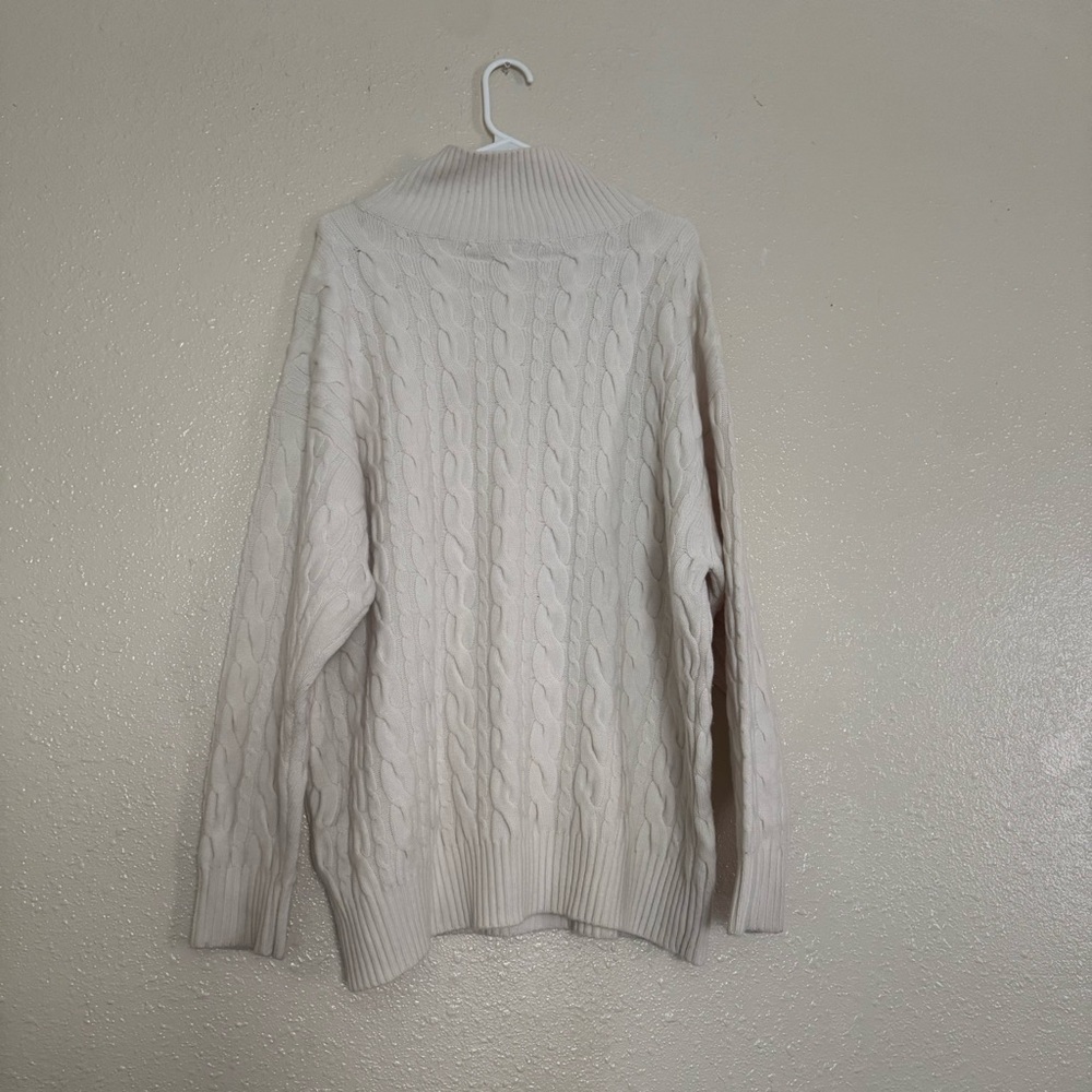 Babaton Stargaze Cable Knit Turtleneck Sweater - Picture 4 of 9